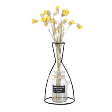 Mayco mini nordic style metal iron frame vases for home decor